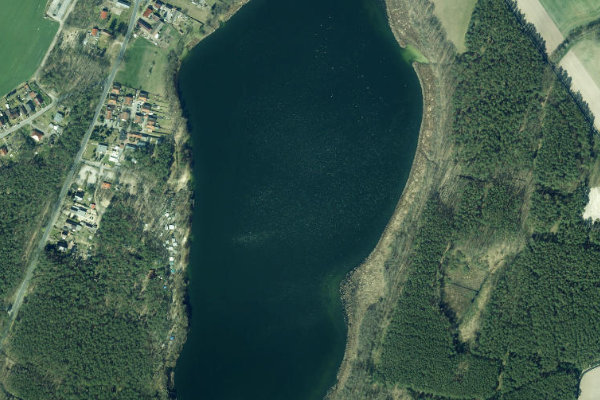 Imagem de satélite da zona de Ranziger See