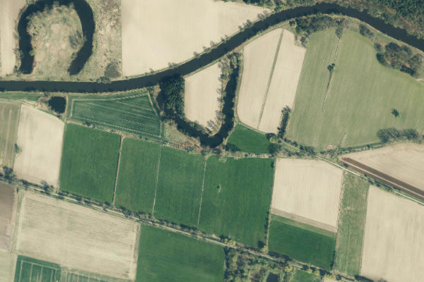 Imagem de satélite da zona de Altarm Langlingen