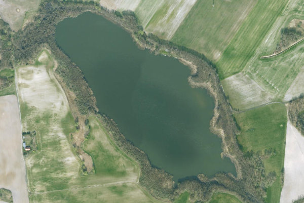 Imagem de satélite da zona de Britzer See