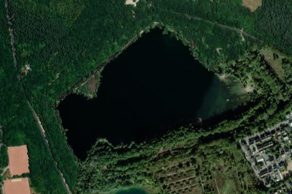 Imagem de satélite da zona de Höhenfelder See
