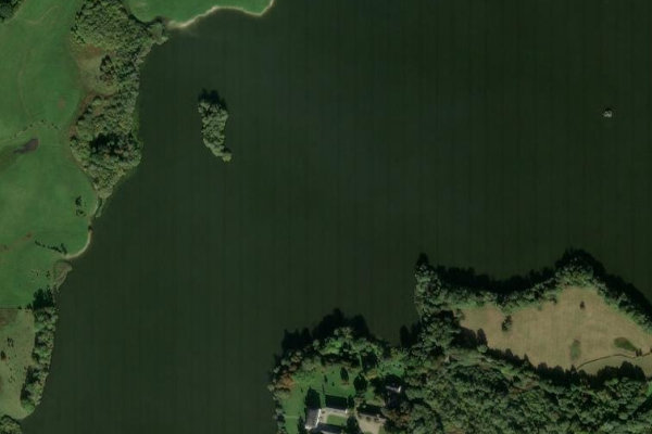 Imagem de satélite da zona de Bothkamper See
