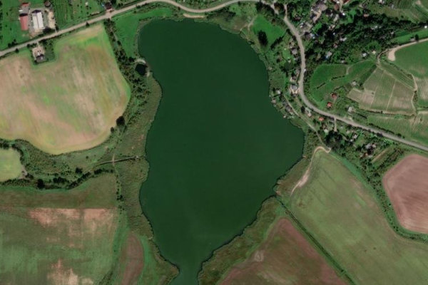 Imagem de satélite da zona de Bindersee (Rollsdorf)