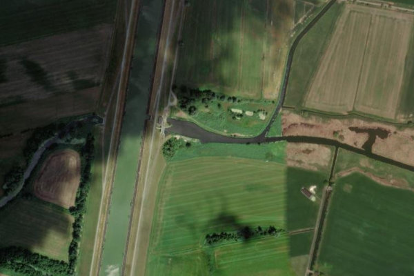 Imagem de satélite da zona de Neetze (Echem)