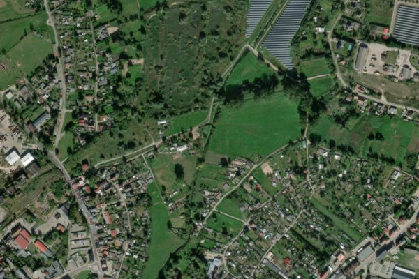 Imagem de satélite da zona de Datze (Friedland)