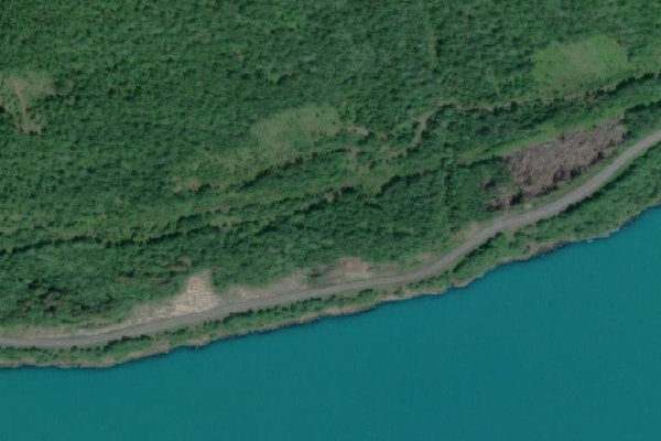 Imagem de satélite da zona de Telvika