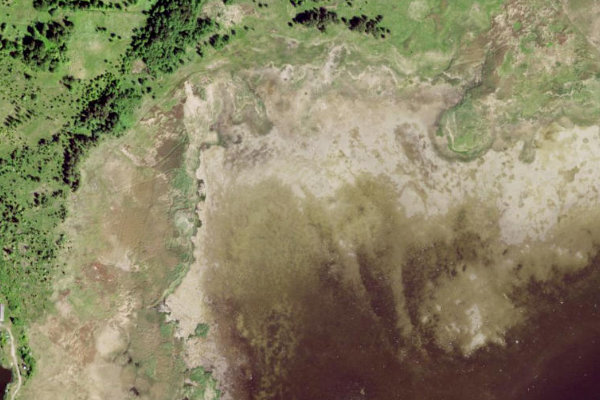 Imagem de satélite da zona de Peerni sadam