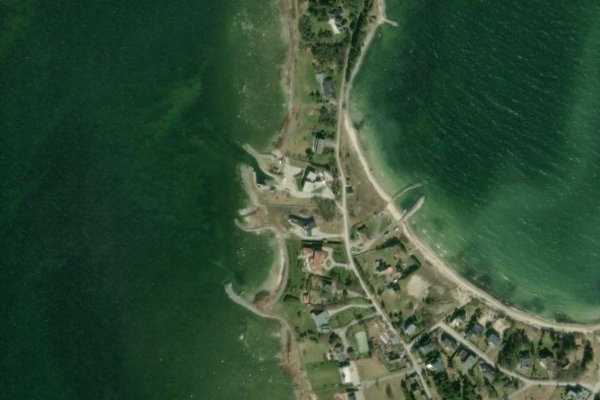 Imagem de satélite da zona de Virukari