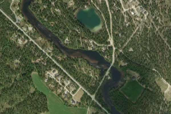 Imagem de satélite da zona de Håelva