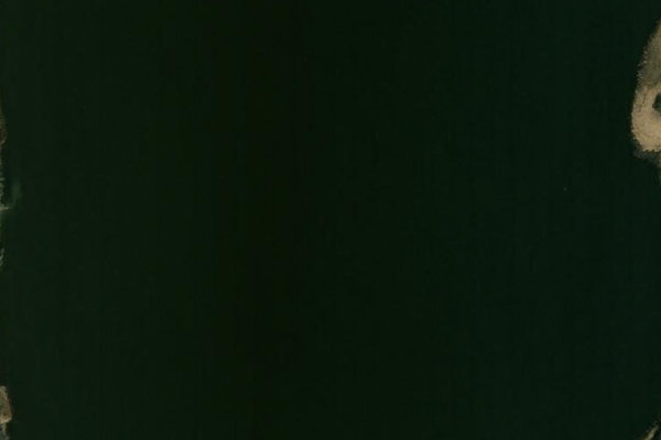 Imagem de satélite da zona de Akersvannet