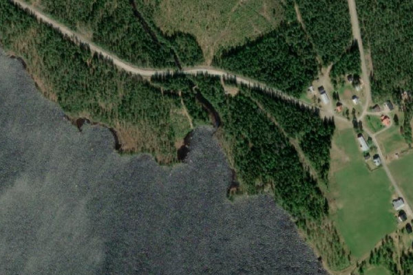 Imagem de satélite da zona de Storborgarn