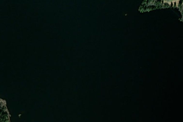 Imagem de satélite da zona de Föllingesjön