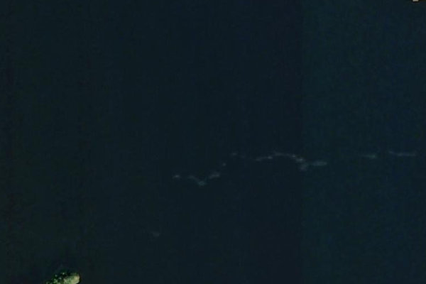 Imagem de satélite da zona de Hällvattnet