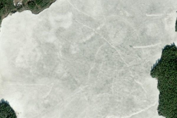 Imagem de satélite da zona de Finnhytte-Dammsjön