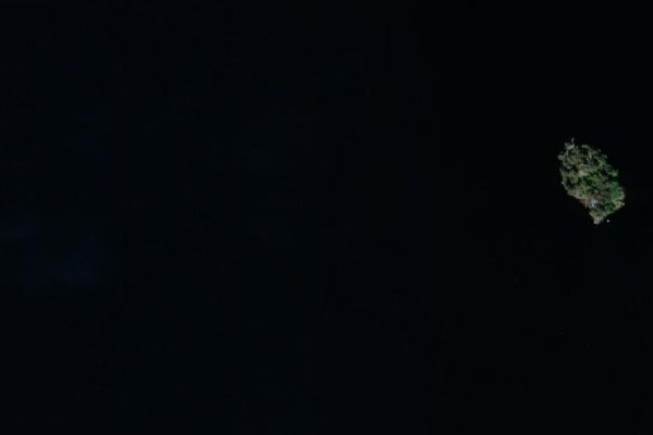 Imagem de satélite da zona de Västra Laxsjön
