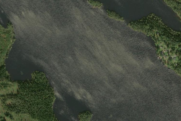 Imagem de satélite da zona de Store-Malen