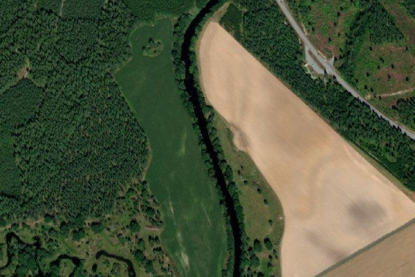 Imagem de satélite da zona de Emån – Hultsfred 2