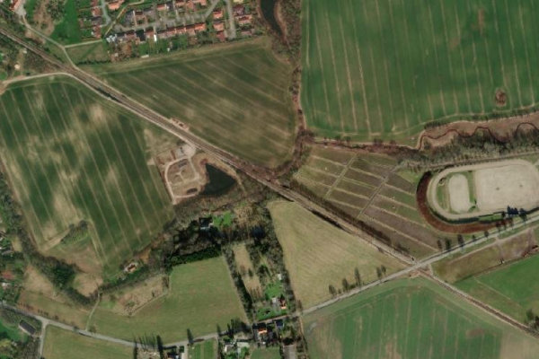 Imagem de satélite da zona de Giberå