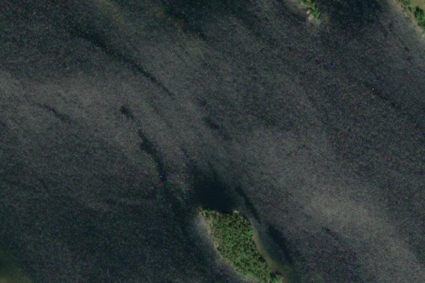 Imagem de satélite da zona de Iso-Löytäne