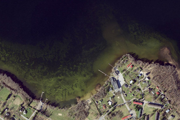 Imagem de satélite da zona de Saadjärv