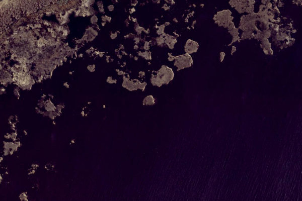 Imagem de satélite da zona de Koosa järv