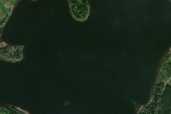 Imagem de satélite da zona de Nedzis
