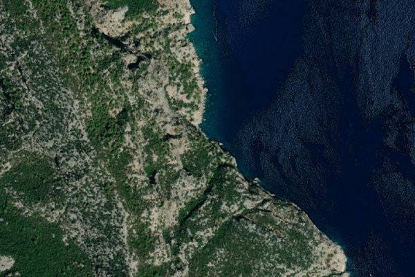 Imagem de satélite da zona de Ceneviz Liman