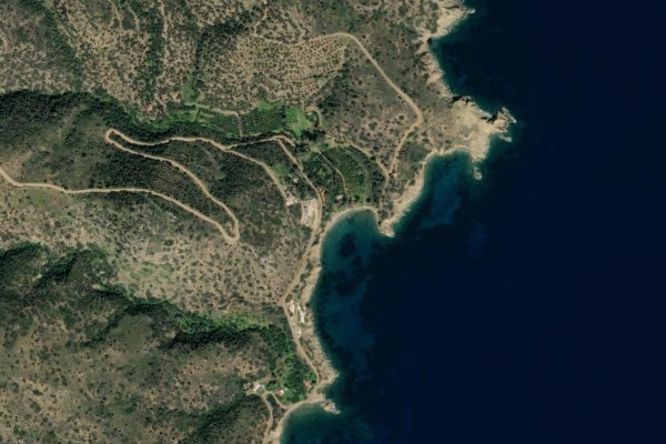 Imagem de satélite da zona de Bisiaíika