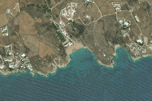 Imagem de satélite da zona de Liá