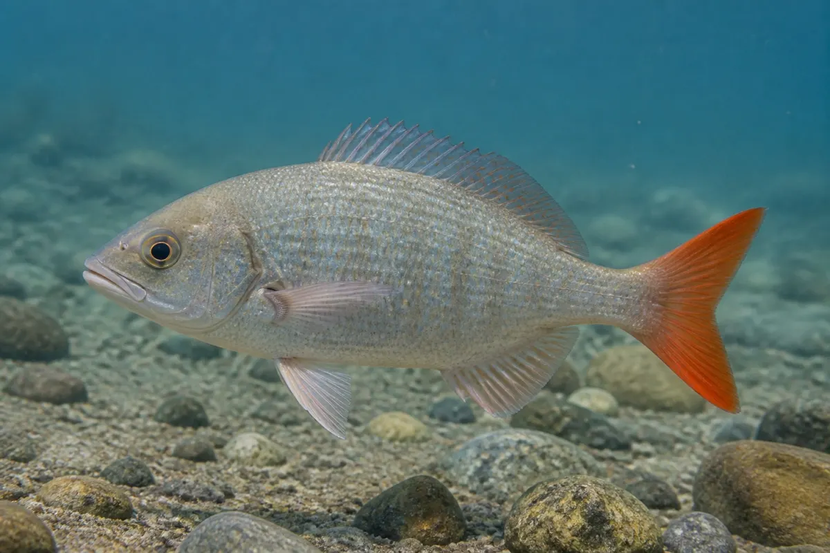 Mojarra de cola roja